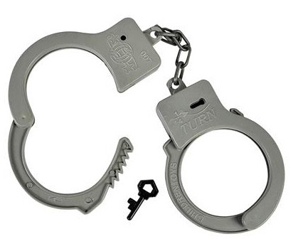 Plastic Handcuffs | Toy Handcuffs | 12 PACK 1610P