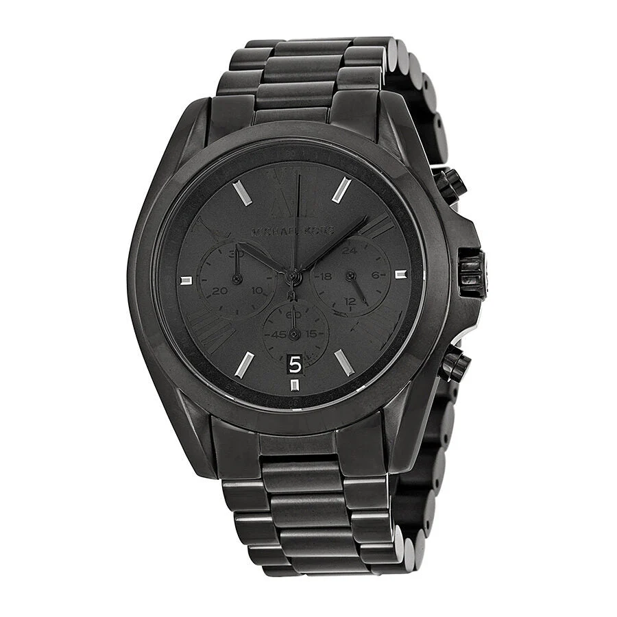 Michael Kors Bradshaw Chronograph Black Unisex Watch - MK5550