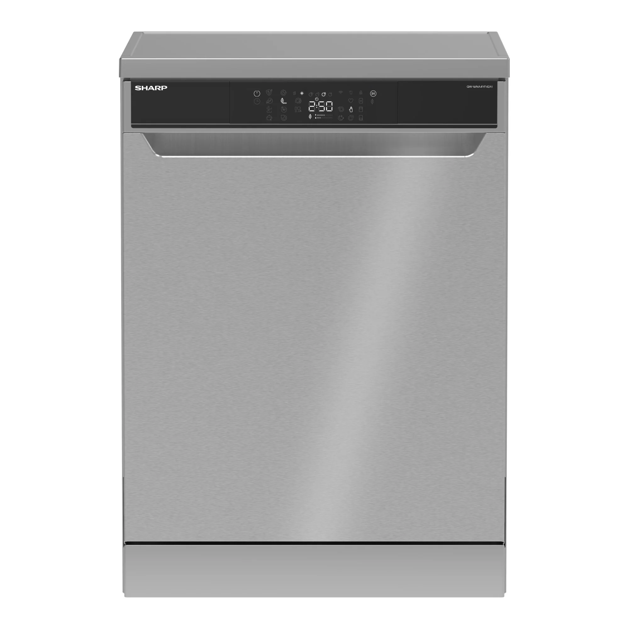 Sharp Geschirrspüler freistehend QW-WNA4YF42AI-CH, 60cm, A-Klasse