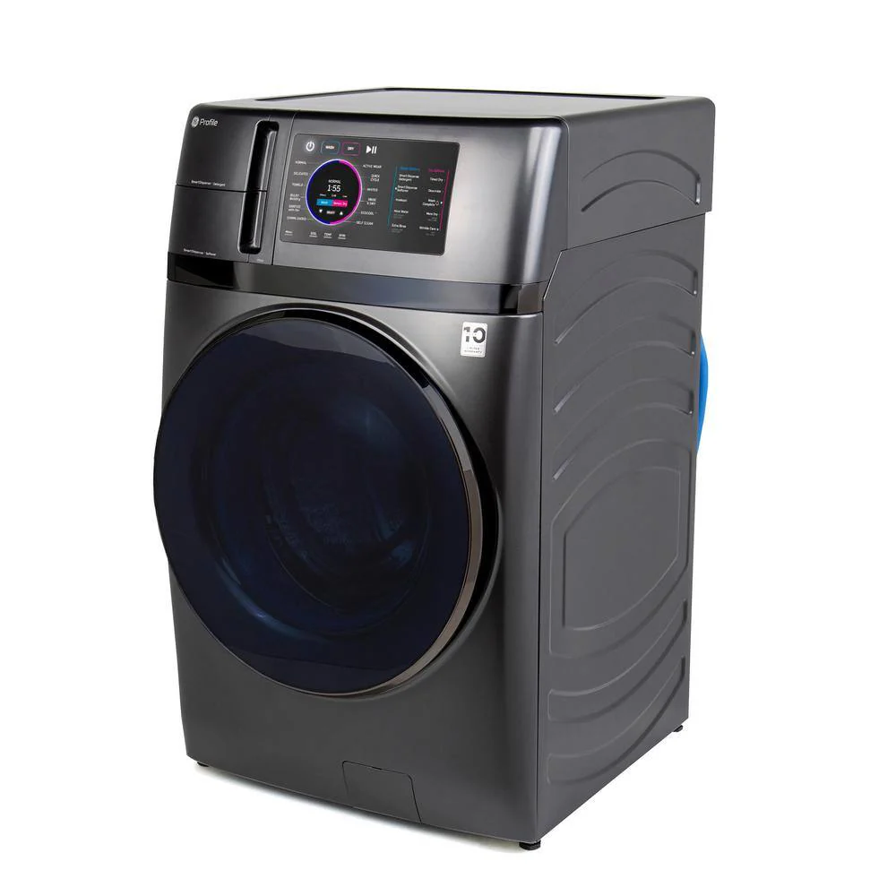 2025 GE Profile 4.8 cu. ft. UltraFast Combo Lavadora y Secadora con Tecnología de Bomba de Calor sin Conducto en Grafito Carbono