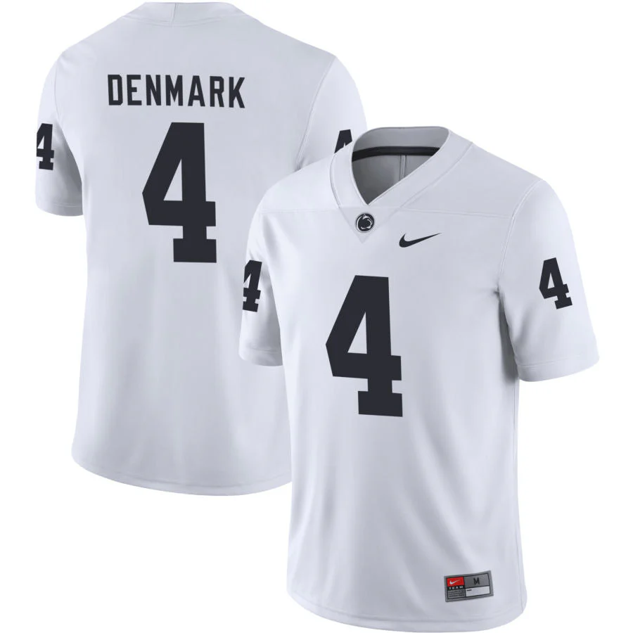 Men��s Penn State #4 Tyseer Denmark Football Jersey