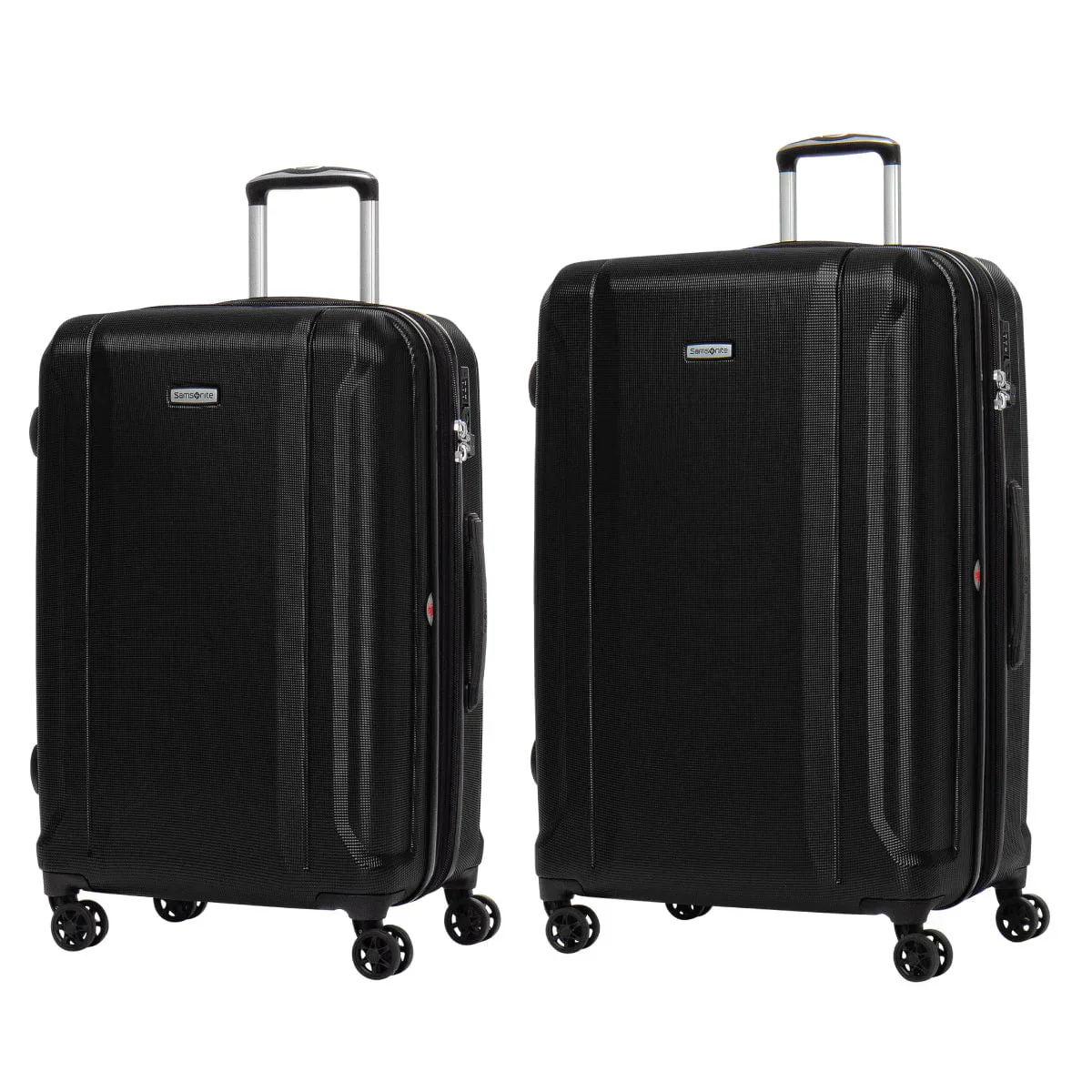 2026 Samsonite Omni 3.0 - Juego de maletas expandibles con ruedas de 2 piezas (equipaje de mano y mediano)