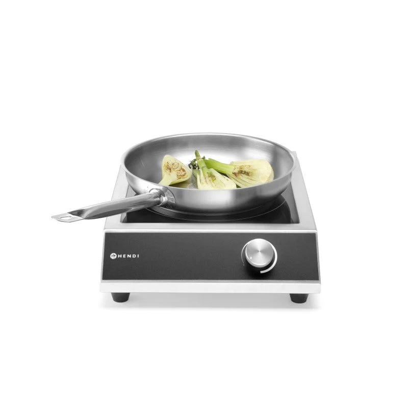 HENDI Gastro-Kochplatte Induktion freisthend 3500W man.