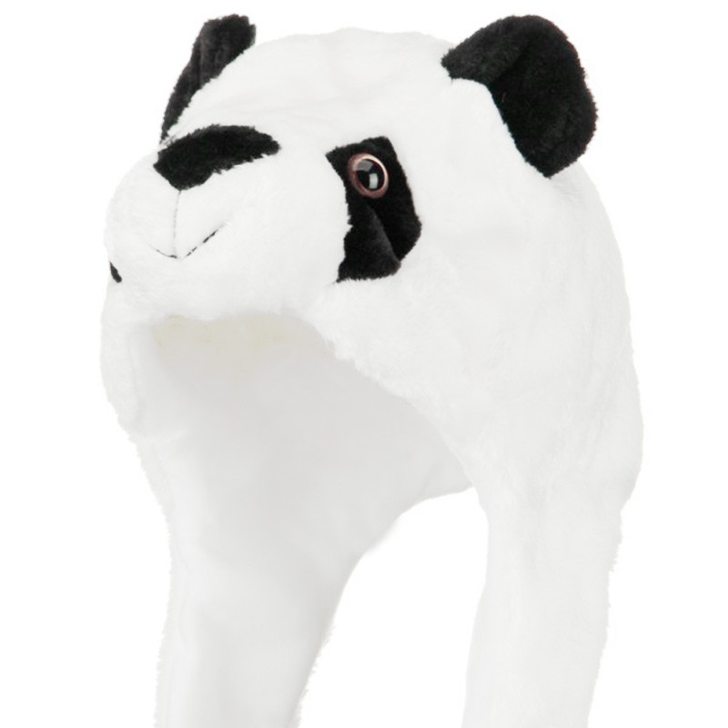 Panda Bear Hat Bulk Plush Animal Hats  5844