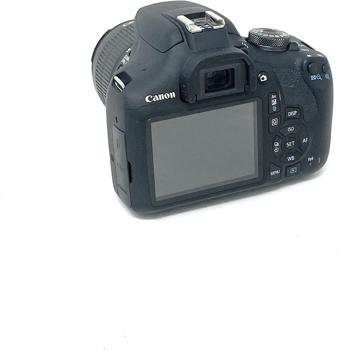 Canon Cámara réflex digital EOS 2000D APS-C con objetivo EF-S de 18-55mm | 24,1 megapíxeles, pantalla LCD fija de 3 pulgadas, vídeo Full HD, Dual Pixel CMOS AF y Wi-Fi y Bluetooth
