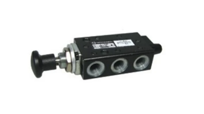 Norgren X3046502, Super X 5/2 manual valve, Black, Knob/Knob, 22N, G1/8
