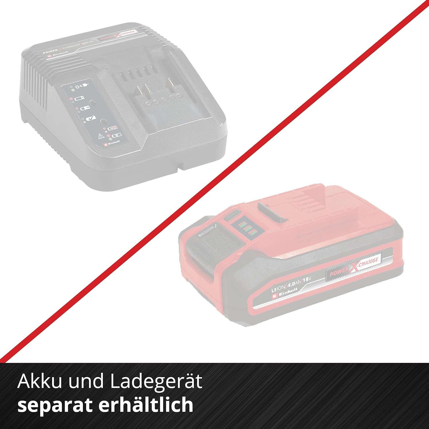 Einhell Akku-Oberflächenbürste PICOBELLA 18/215 Power X-Change (18 V, multifunktionell, integr. Gartenschlauchanschluss, inkl. Bürste MEDIUM, ohne Akku)