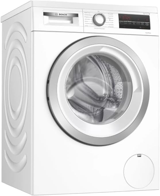 Bosch WUU28TA8 Serie 6 Waschmaschine, 8 kg, 1400 UpM, ActiveWater Plus maximale Energie- und Wasserersparnis, AquaStop Schutz gegen Wasserschäden, EcoSilence Drive leiser und effizienter Motor