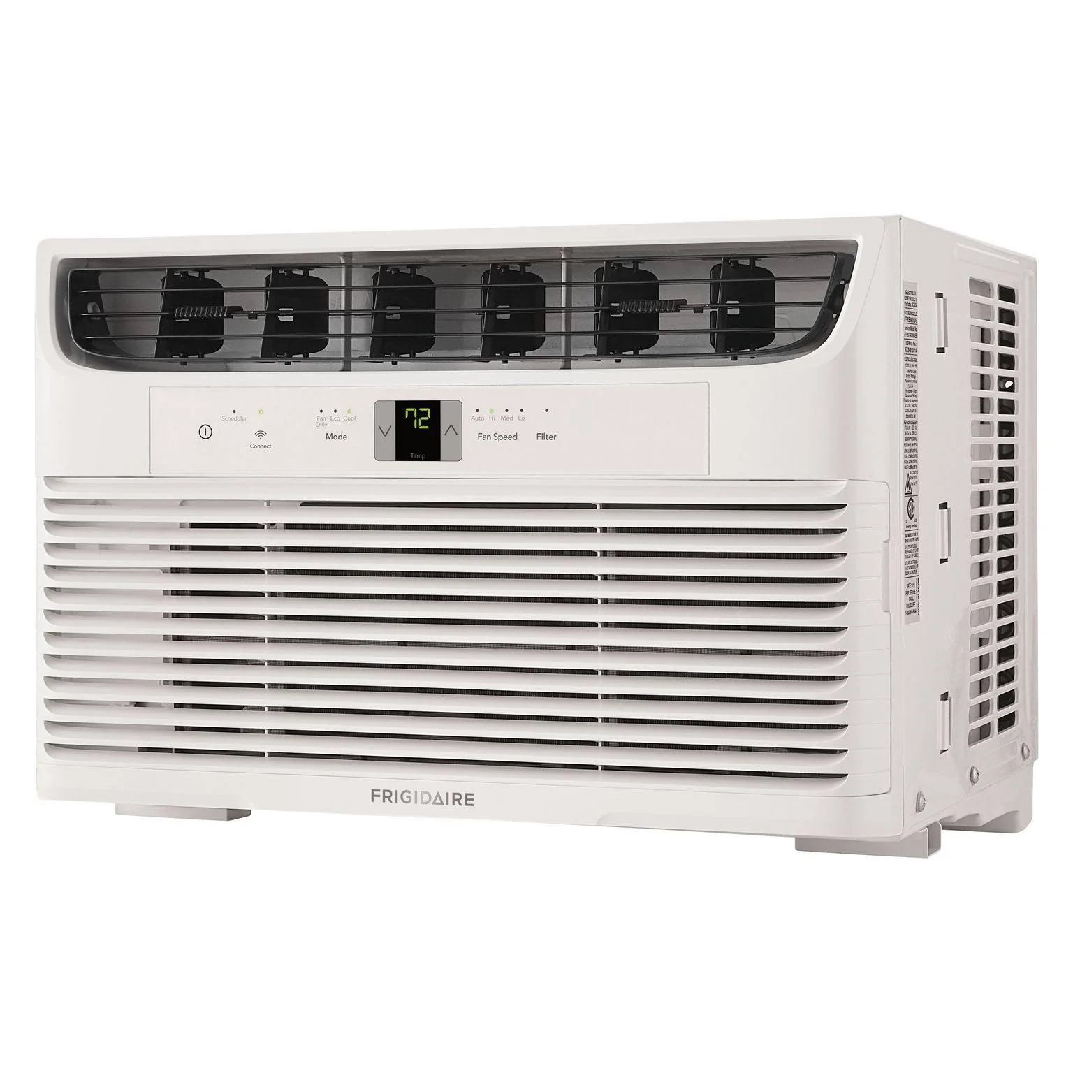 2025 Aire Acondicionado de Ventana Frigidaire 8,000 BTU con WiFi y Control Remoto, Multi-Velocidad, Modo Eco, Blanco