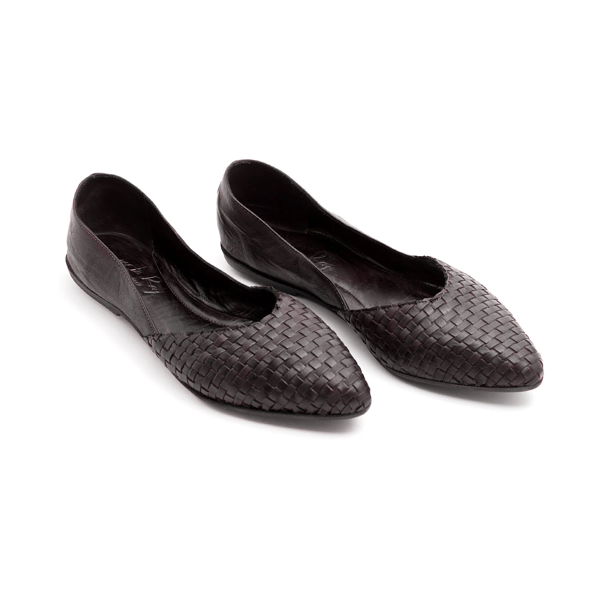 Toson intrecciato tinto dark grey