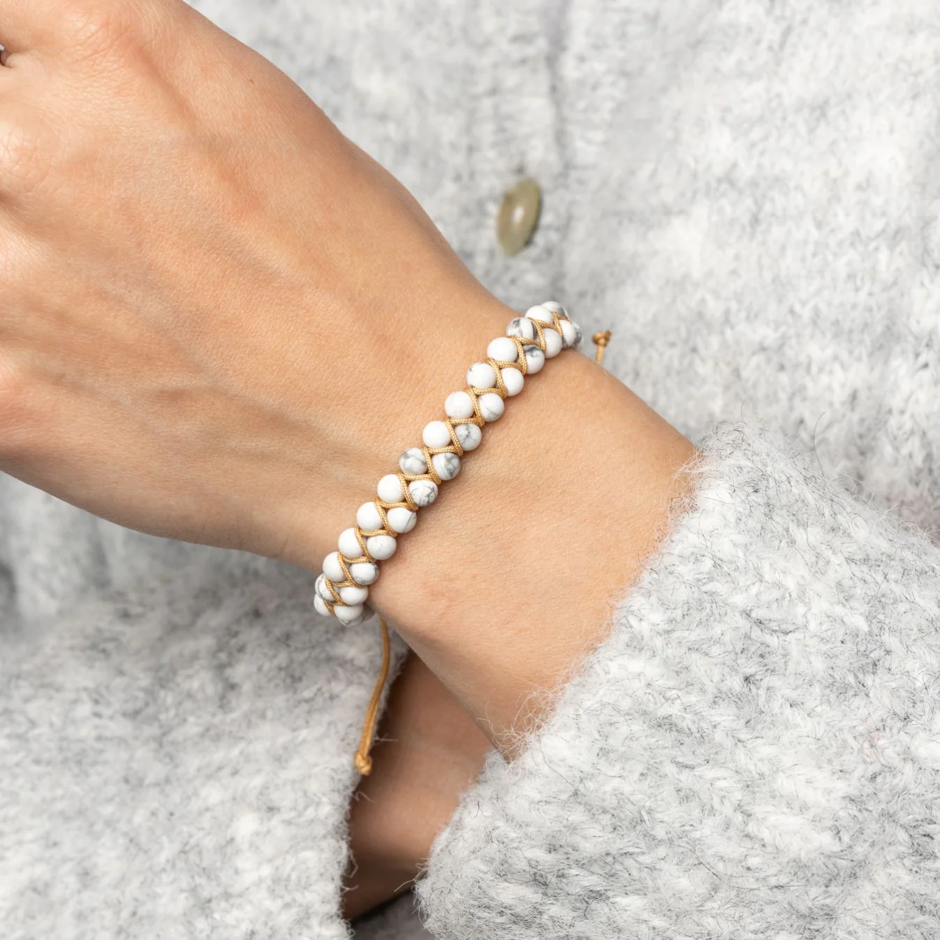 Howliet Armband - Dubbel Geregen - Verstelbaar