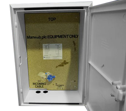 Mitras Medium Manweb Recessed Electricity Meter Box