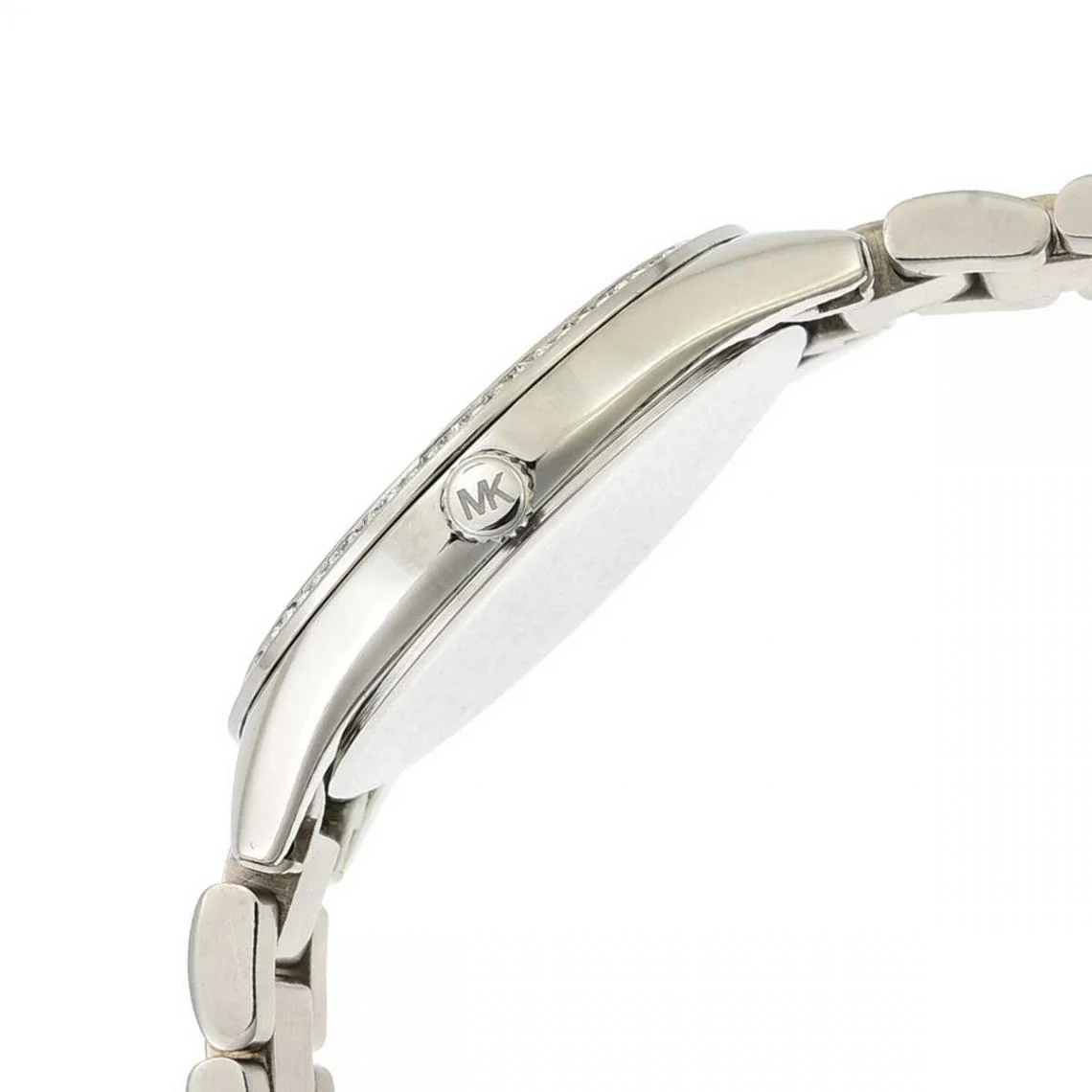 Michael Kors Lauryn Pavé White MOP Dial Women's Watch - MK3900