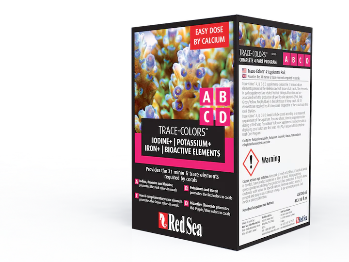 Trace Colors A|B|C|D - Pack of 100ml X 4