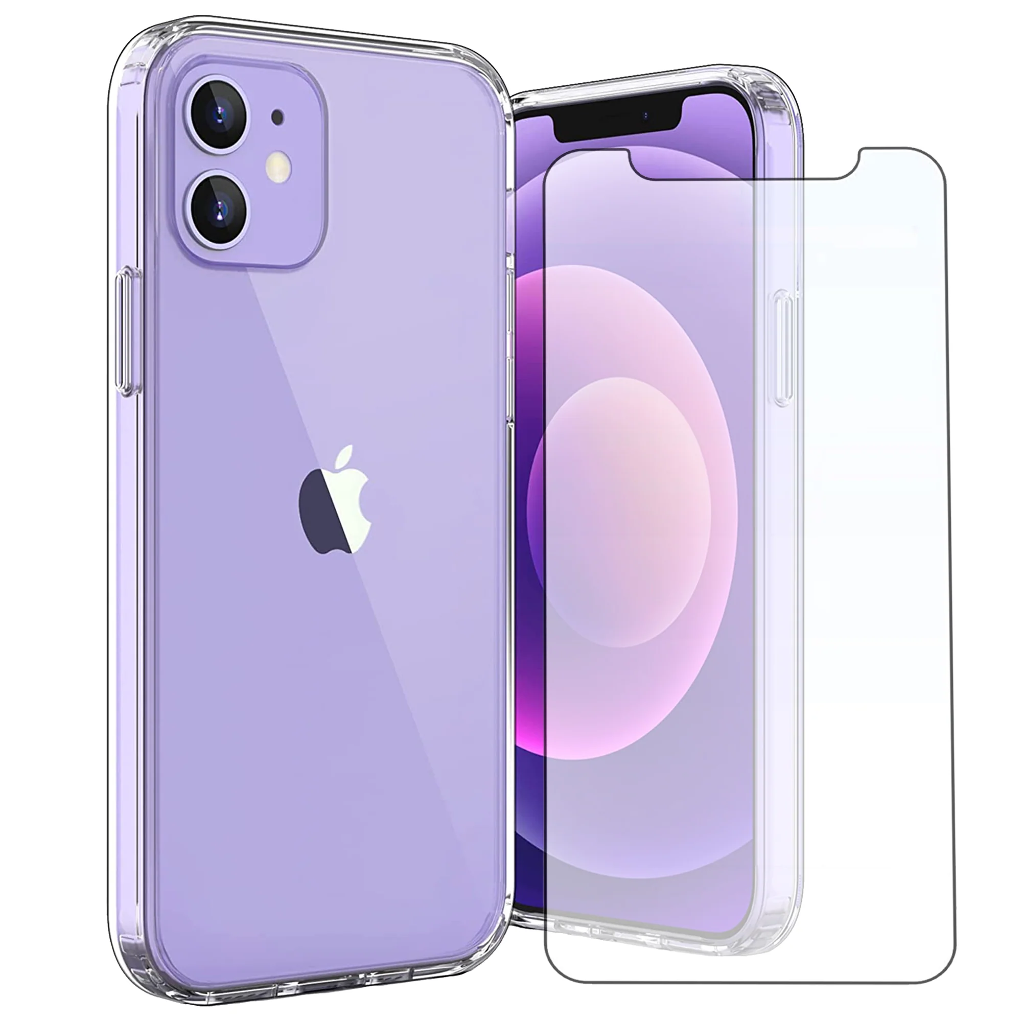 Transparente H��lle f��r iPhone mit Displayschutz