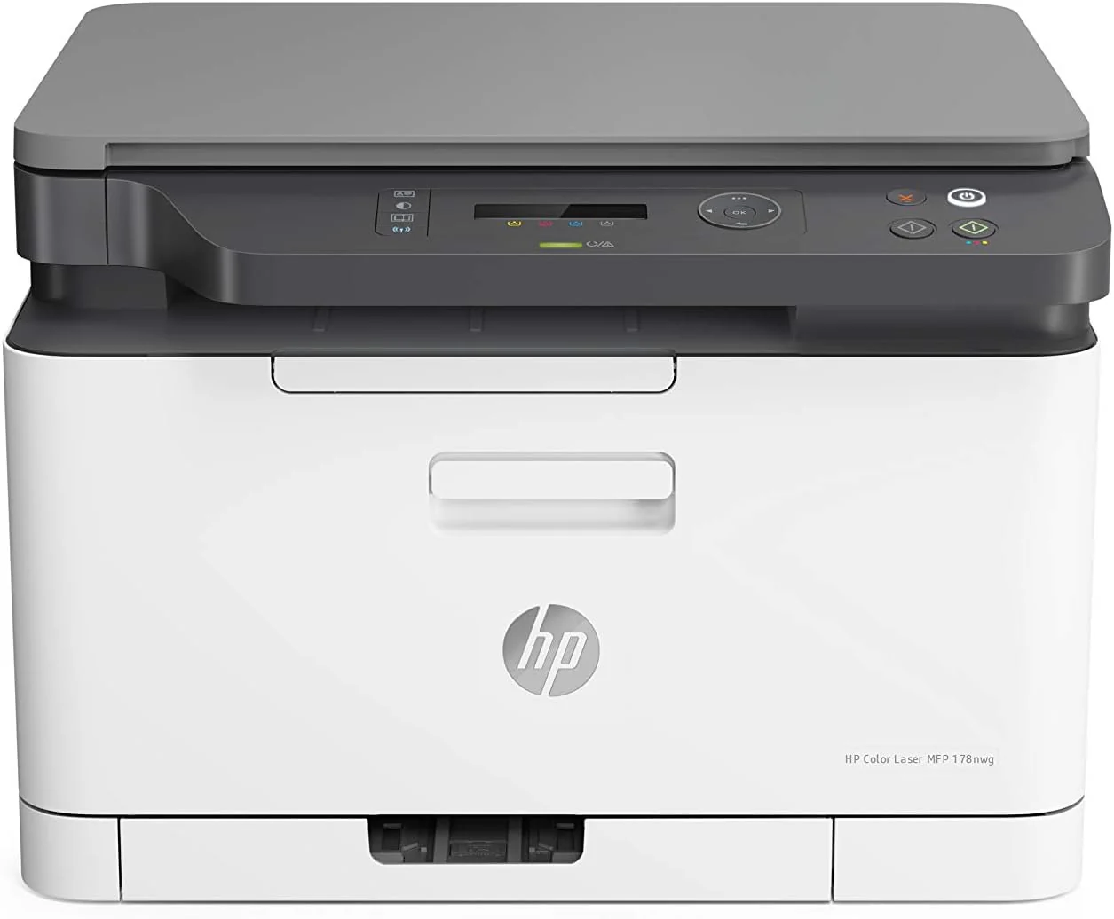 HP Color Laser MFP 179fwg Multifunktions-Farblaserdrucker, Drucken, Kopieren, Scannen, Faxen, Automatische Dokumentenzuf��hrung, Wi-Fi, Ethernet, USB, HP Smart App