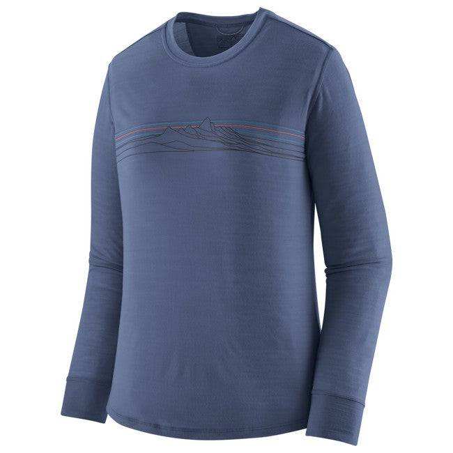 W's l/s cap cool Merino blend graphic shirt