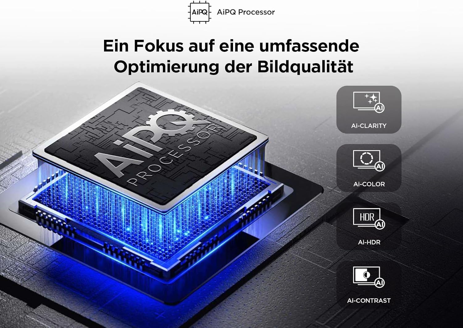 TCL 55V6C 55 Zoll Direct LED TV, 4K HDR Fernseher, Smart TV mithilfe von Google TV (Dolby Audio, Motion Clarity, Kompatibel mit Google Assistant & Alexa)