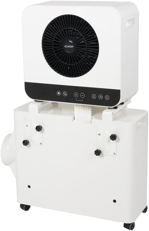 EUROM Split Klimaanlage AC2401 für Wohnwagen, Wohnmobil, Camping, Boot, Bus, Camper, Caravan, Mobilheim | Mobiles Klimagerät mit 2400 BTU | Verbessertes Modell dem legendären Klima AC2400