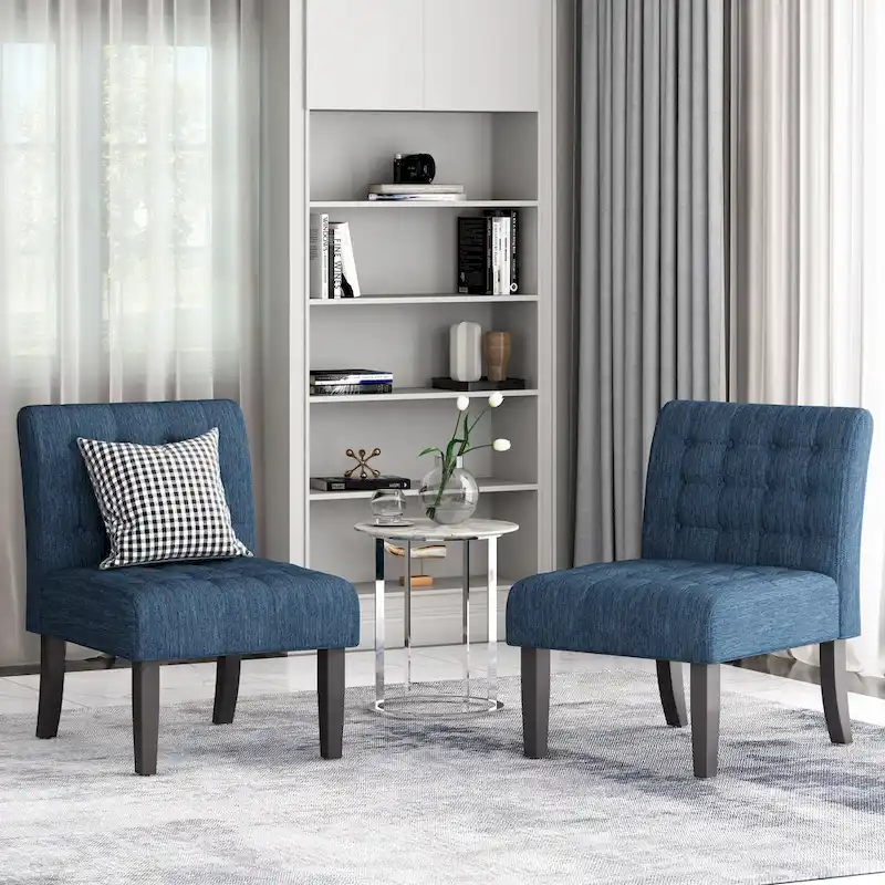 Christopher Knight Home Lewis Tufted Fabric Accent Chair