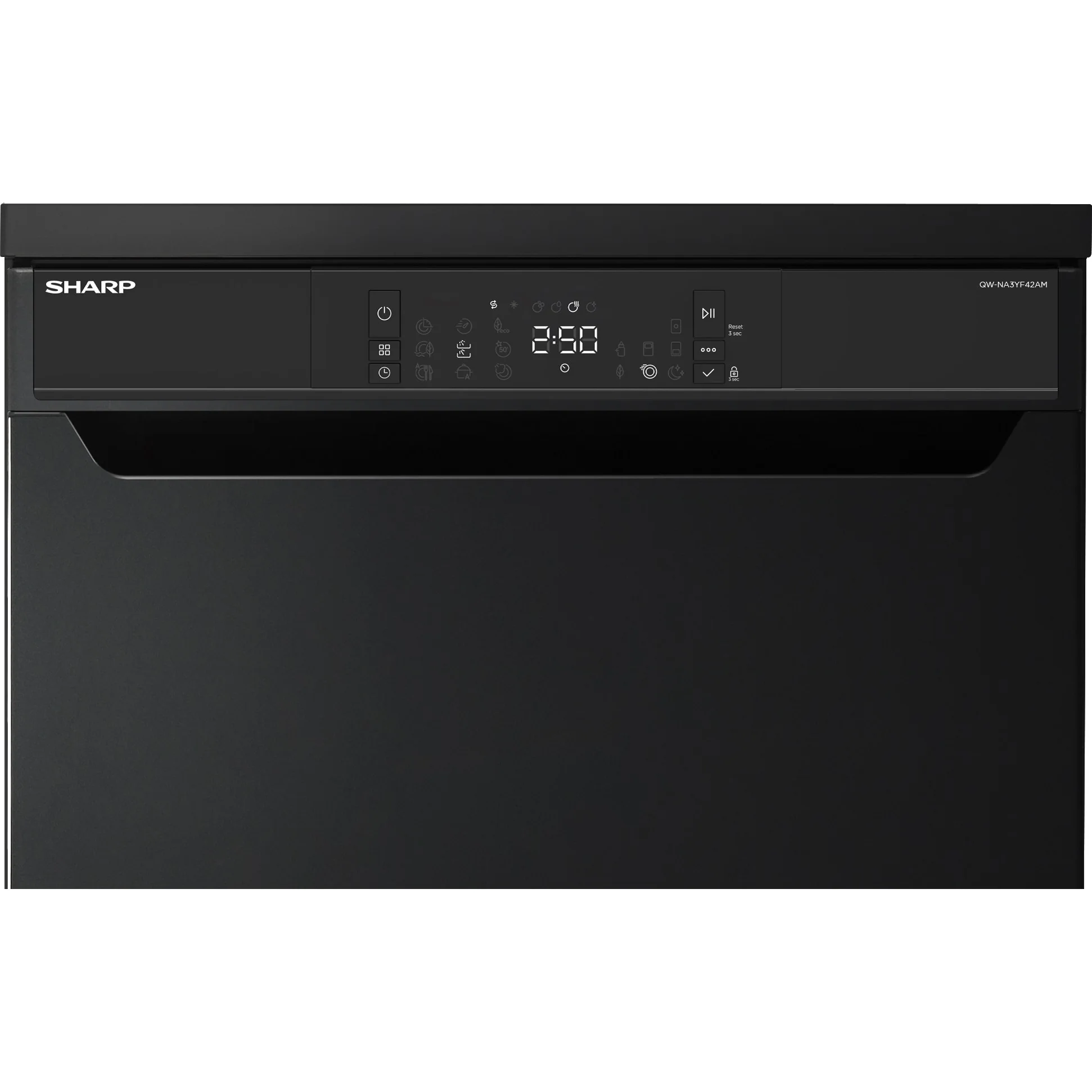 Sharp Geschirrspüler freistehend QW-NA3YF42AM-CH 60cm, A-Klasse