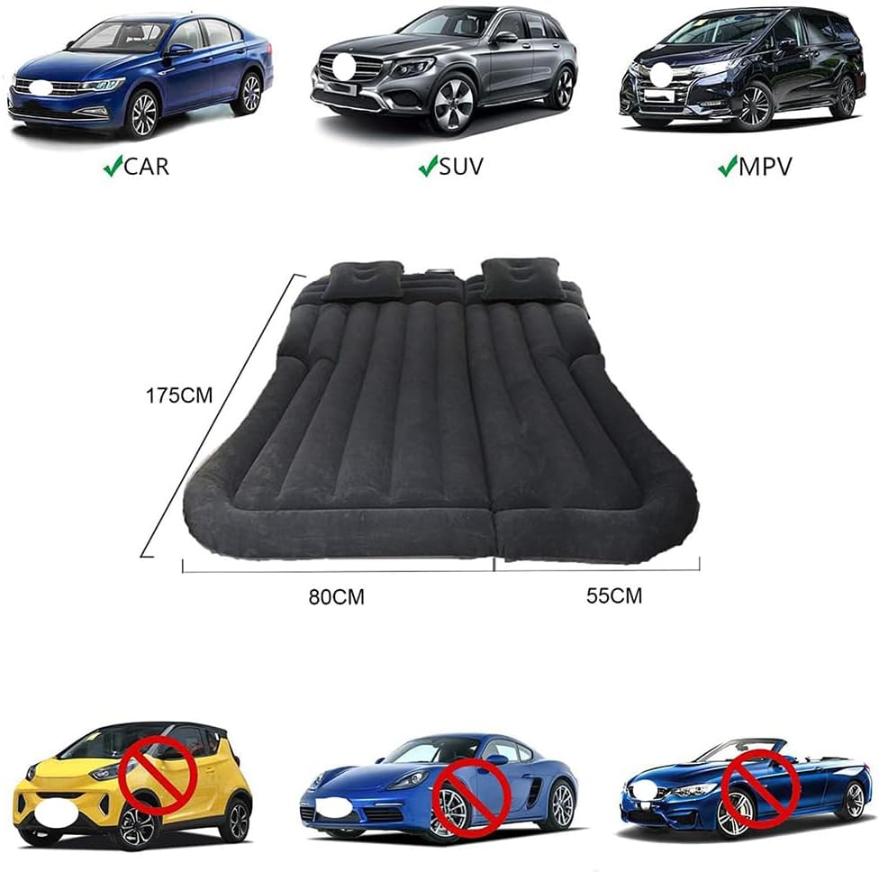Auto Luftmatratze, für OPEL Grandland X Mokka X Zafira C Tragbare Bequeme und Langlebige Aufblasbare Matratze Kofferraum Reisen Camping Zubehör,C