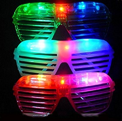 LED Sunglasses | Rave Glasses | 12 PACK Imagine ? 70001D