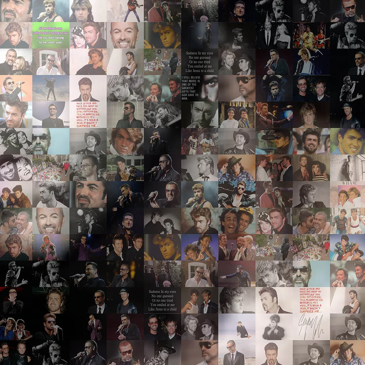Wham Man - George Michael Mosaic