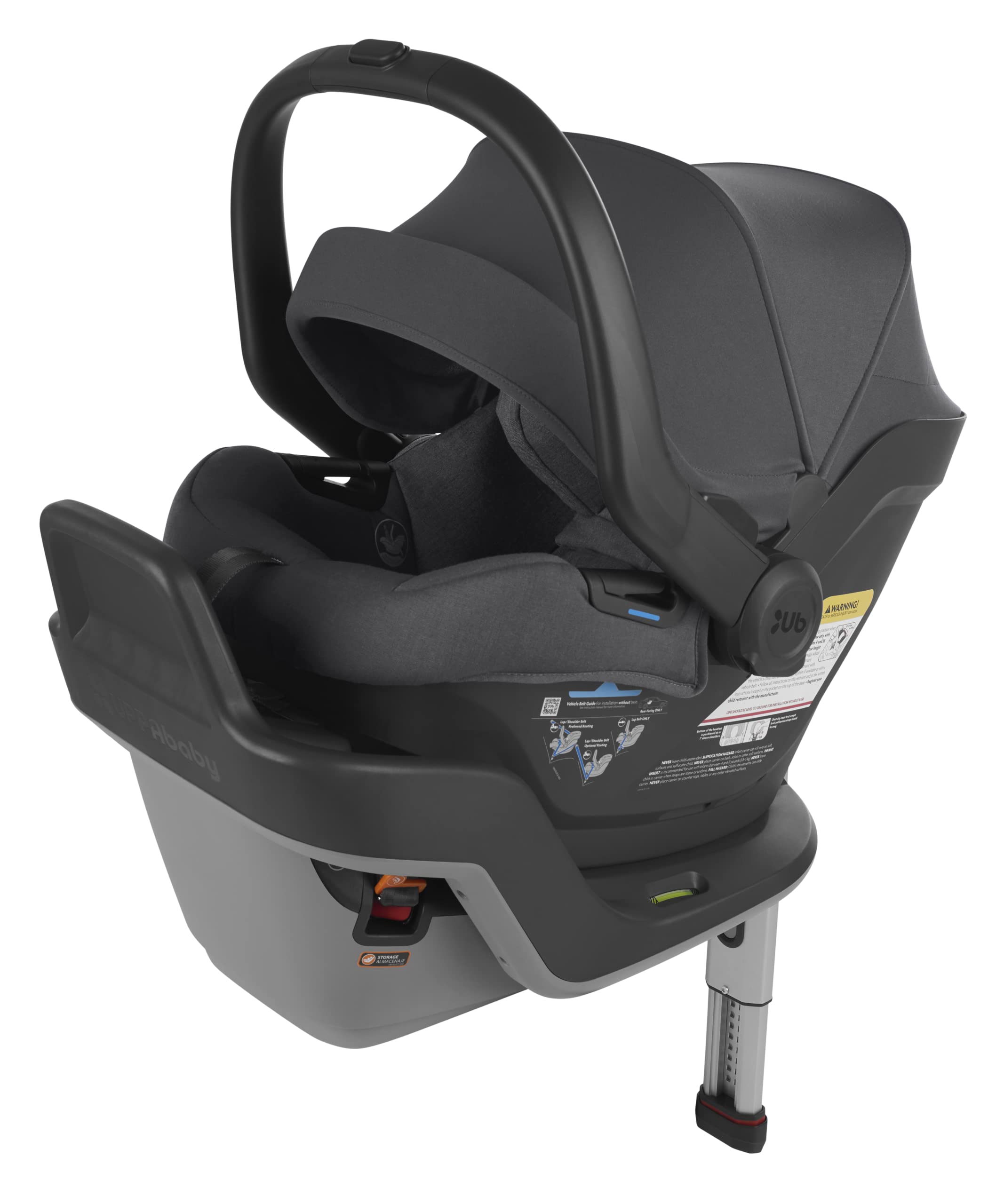 UPPAbaby Vista V2 Stroller & Mesa Max Car Seat Bundle, Charcoal – All-Wheel Suspension, Mesh Panels, Safety Features