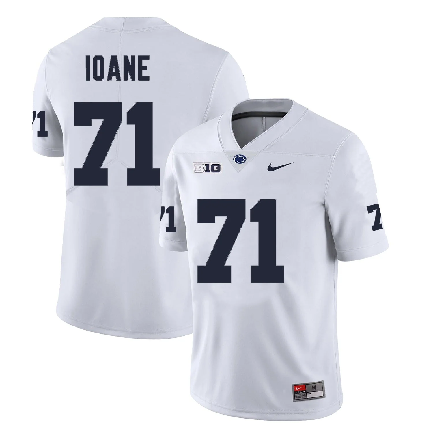 Men��s Penn State #71 Olaivavega Ioane Football Jersey