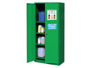 Armadio di sicurezza monoblocco Carvel 730x400x1600mm per fitosanitari e pesticidi