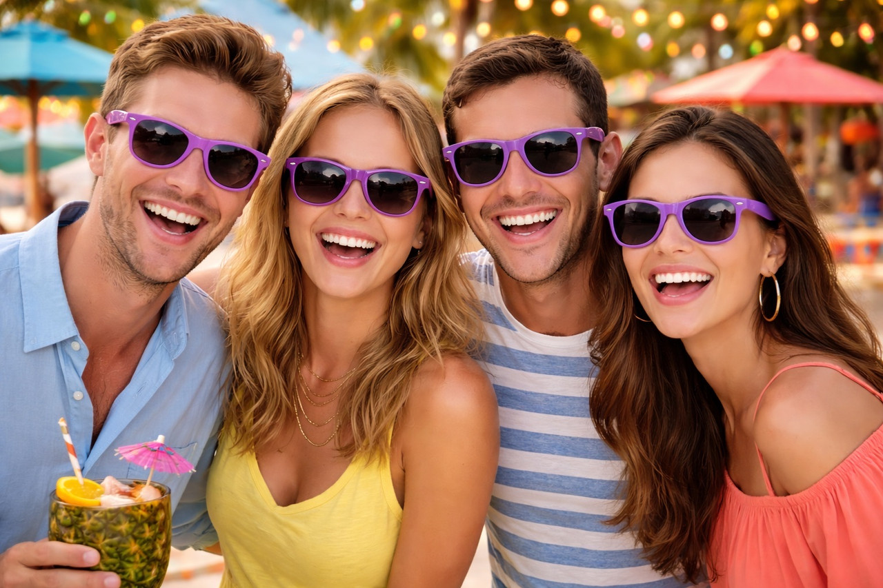 Purple Sunglasses Bulk | Vintage Adult Sunglasses 1055D