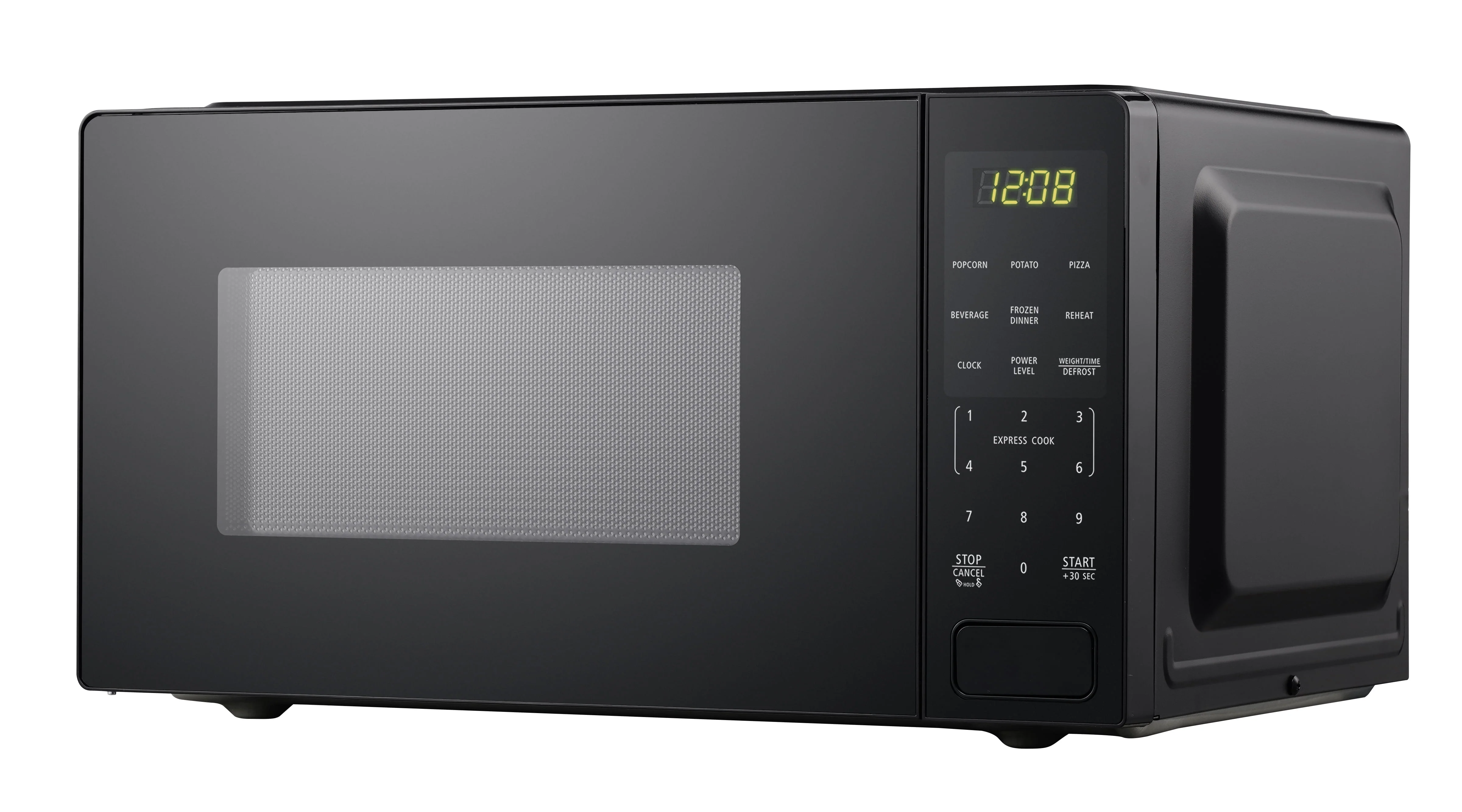 Mainstays 1.1 Cu ft Countertop Microwave Oven, 1000 Watts, Black, New
