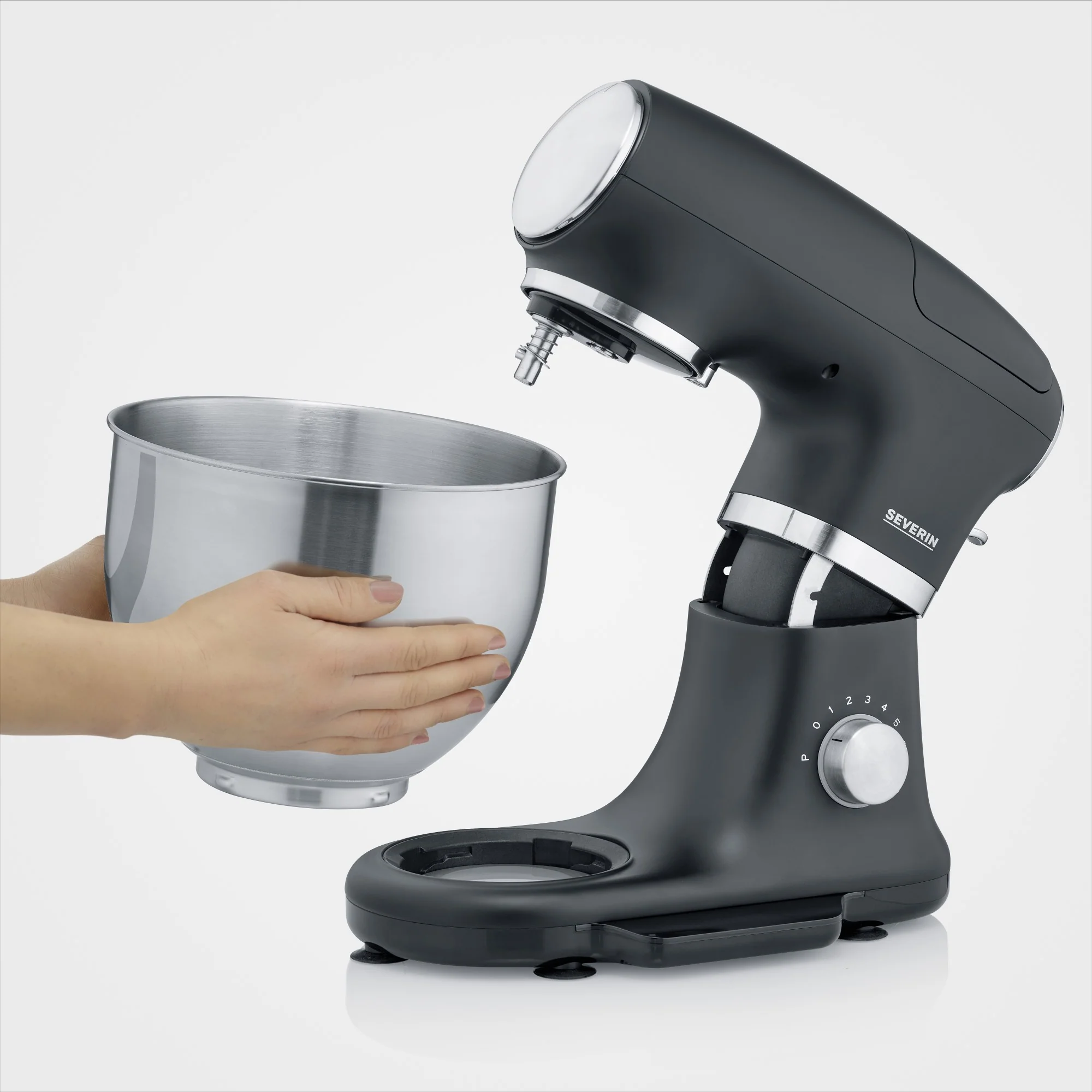 Severin Küchenmaschine KM3898 mit Waage und Timer