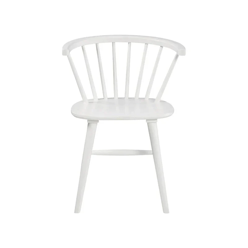 Signature Design by Ashley Grannen White Solid Wood Dining Chair Set (2 Chairs) - Dimensions: 22W x 21D x 30H
