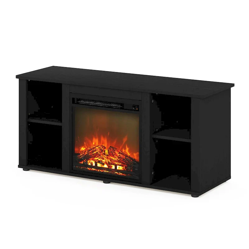 Furinno Jensen Fireplace TV Stand