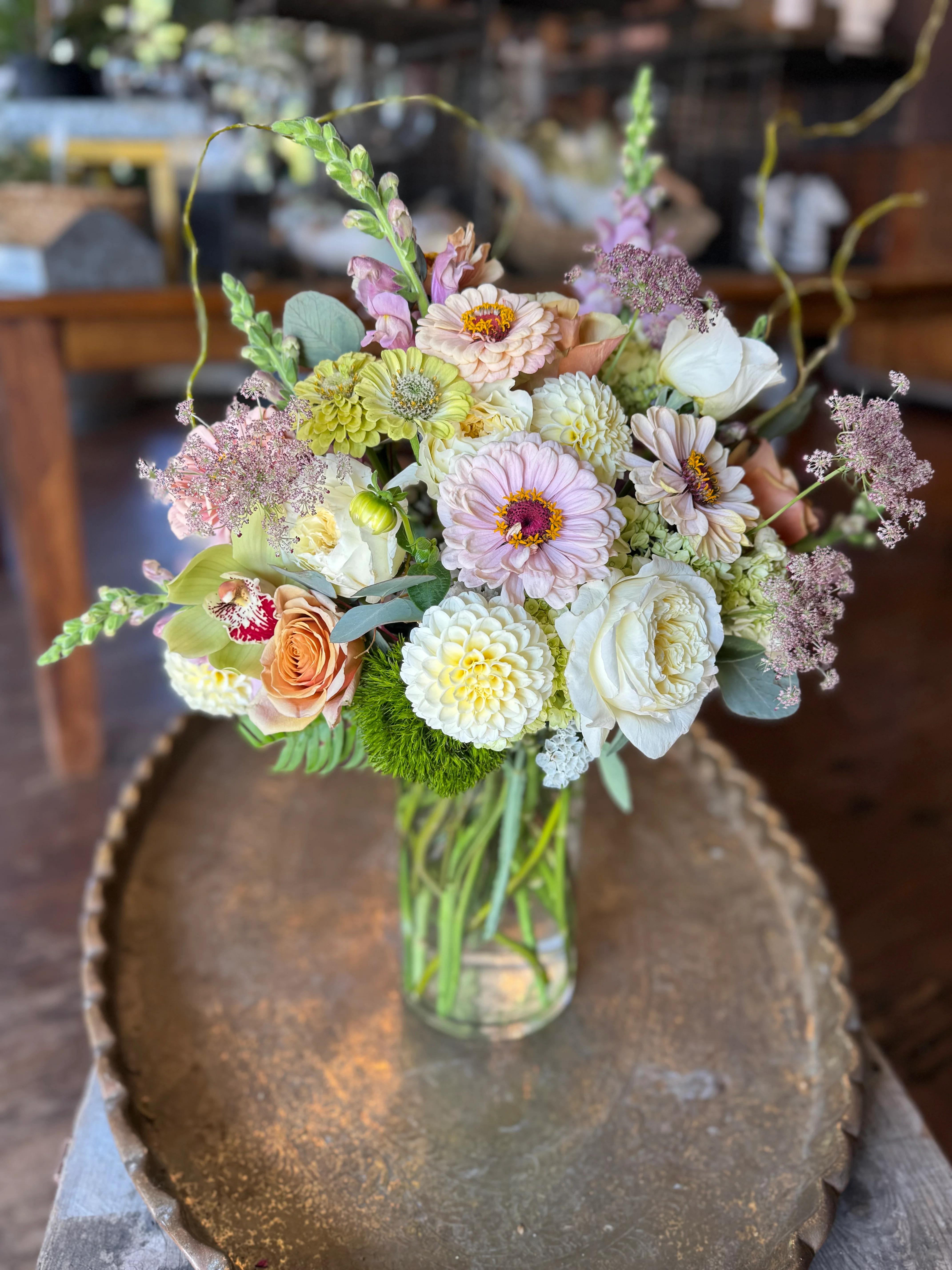 Herban Bloom Designer's Choice Seasonal Arrangement