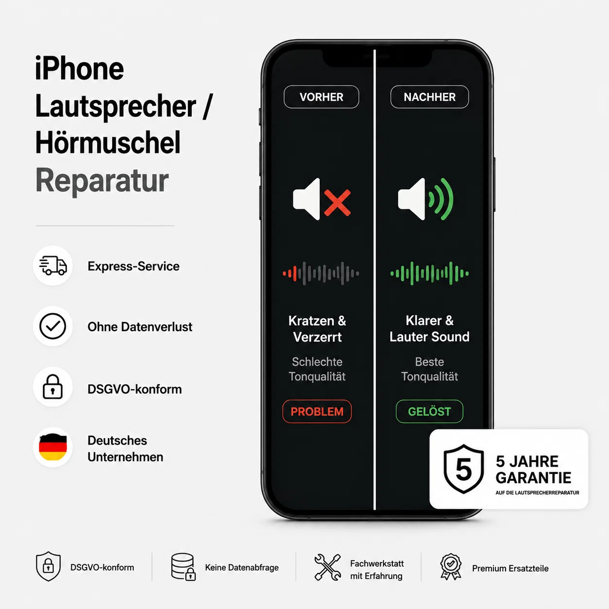 iPhone Lautsprecher Reparatur