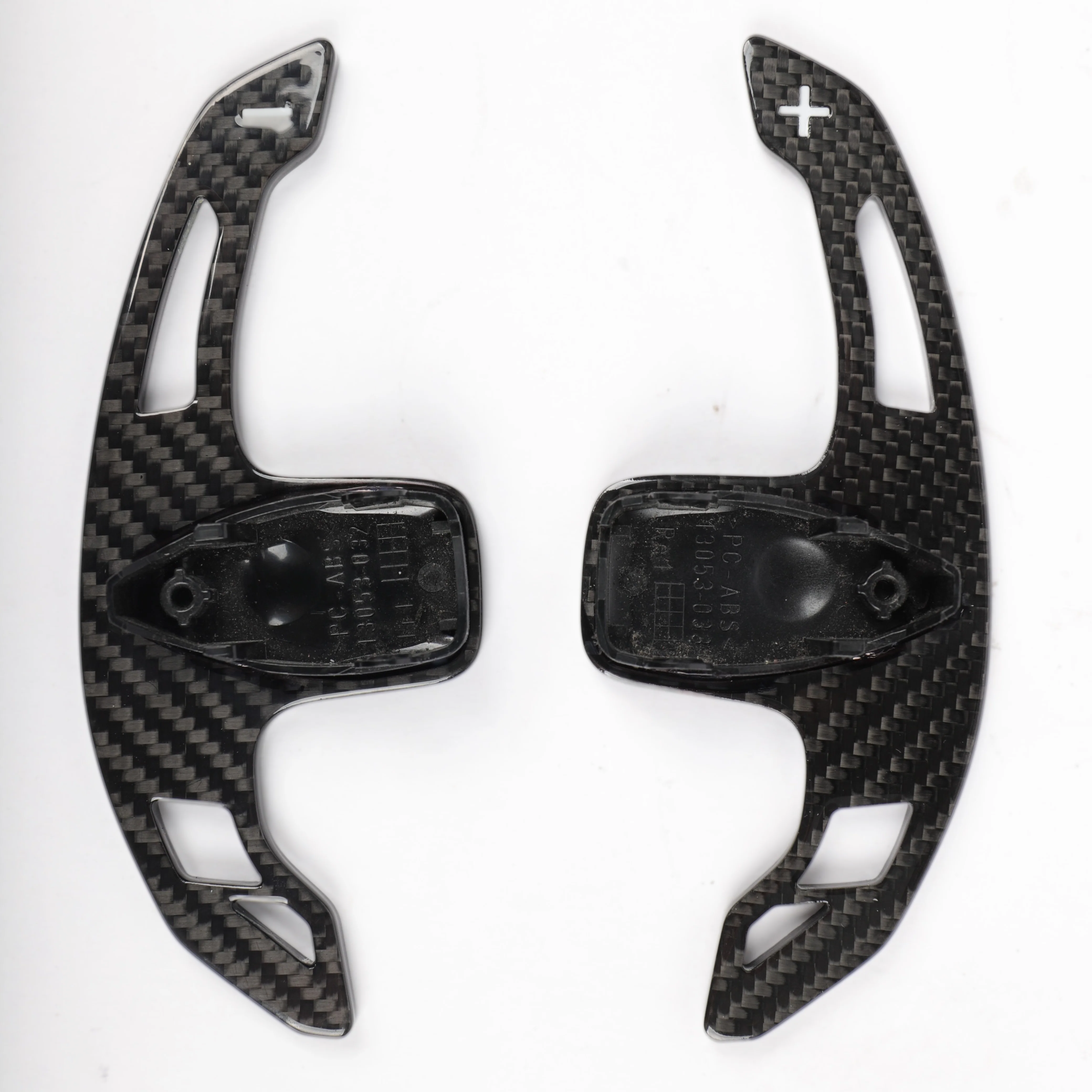 Racing Style Dry Carbon Fiber Replacement Paddle Shifters | For Audi, BMW, Mercedes Benz & Volkswagen