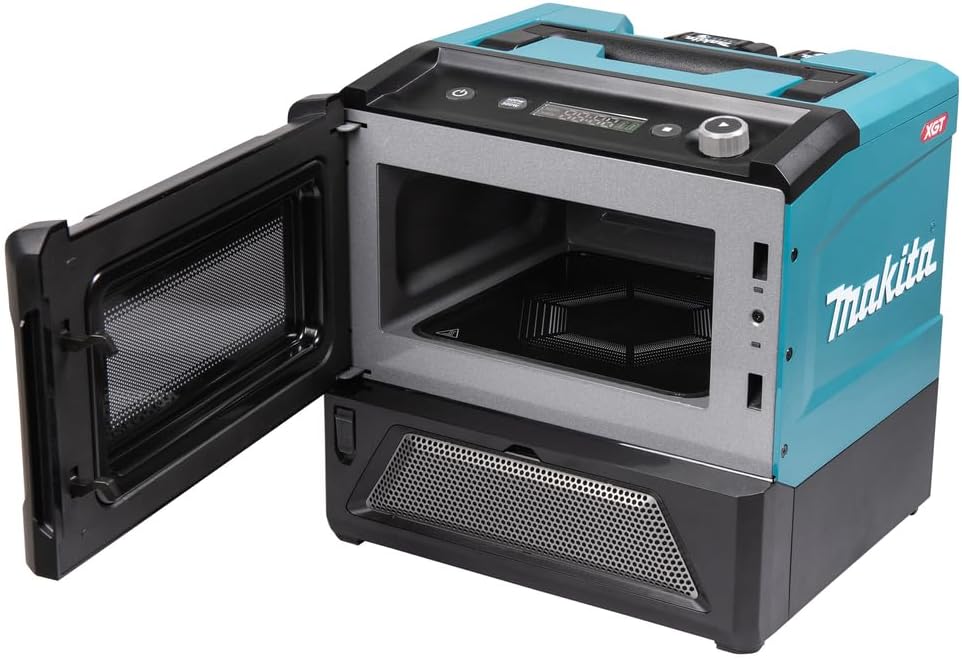 Makita MW001GZ Accu-magnetron 40V max. 350/500 W, 8 l (zonder accu, zonder lader)