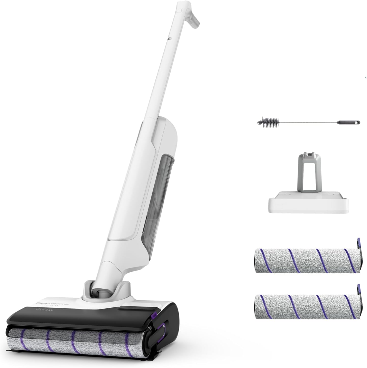 2026 X-Clean 10 de Rowenta, Fregona Eléctrica Sin Cable con Tecnología Wet & Dry, Autolimpieza y Secado Automático, tecnología Dual Edge, gran autonomía, GZ7540WO