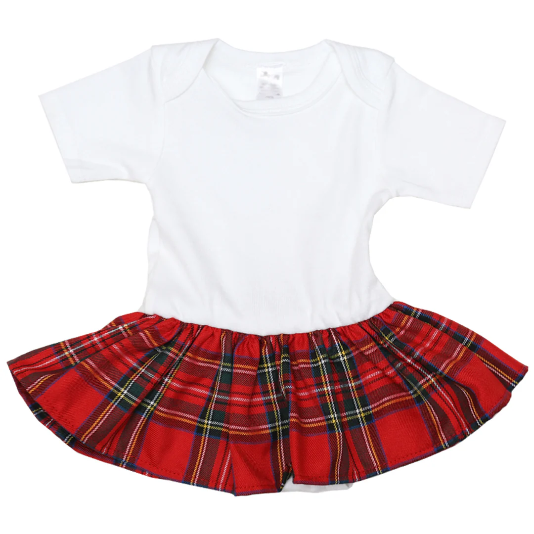Tartan Kilt Onesie