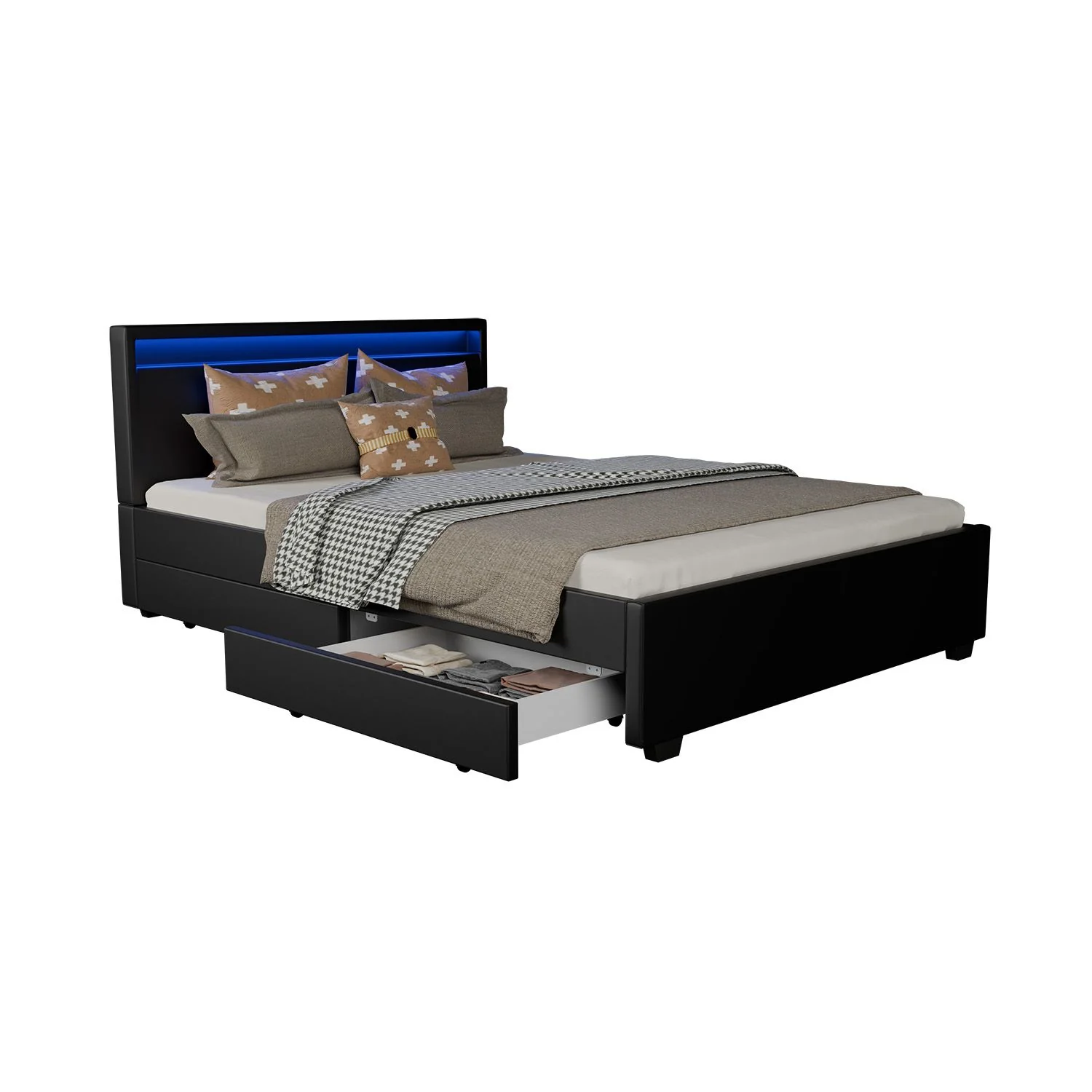 2025 Cama tapizada Lyon