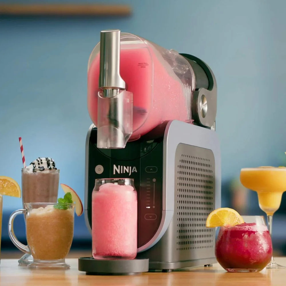 Ninja Slushi Machine Frozen Drink Maker - Artic Blue and Grey | FS301UK