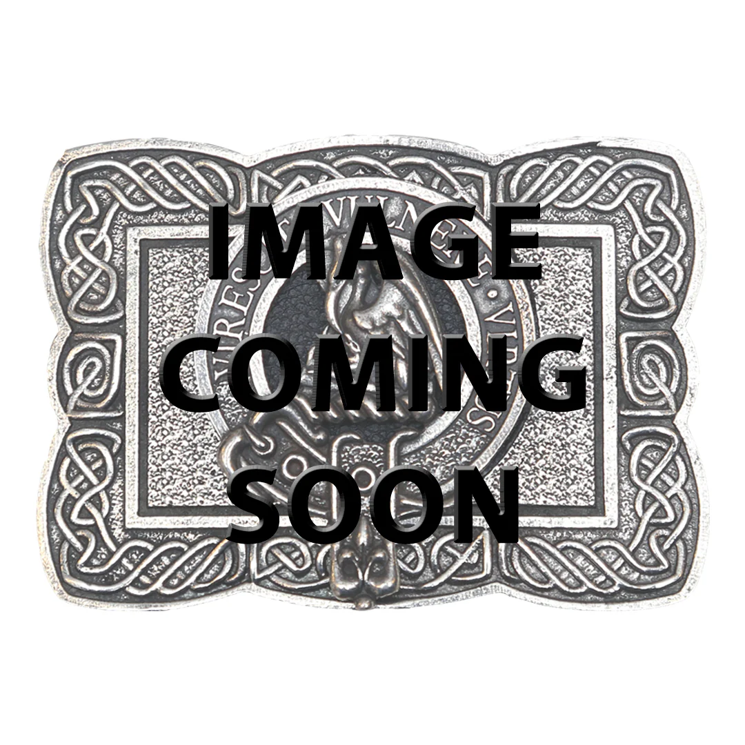 Clan Crest Belt Buckle - Paisley