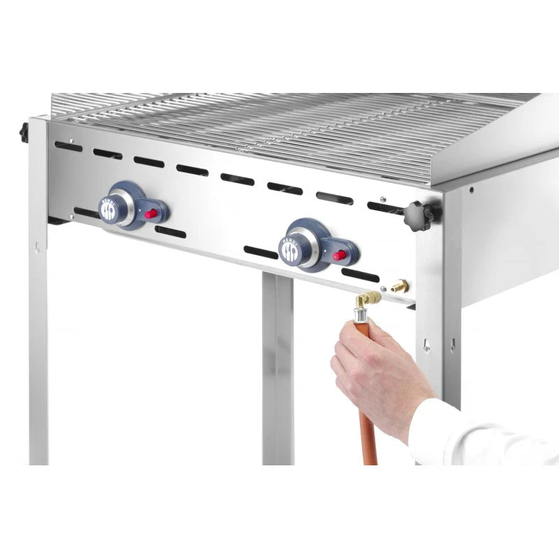 HENDI Gastro-Grill Gas Green Fire 2 Brenner