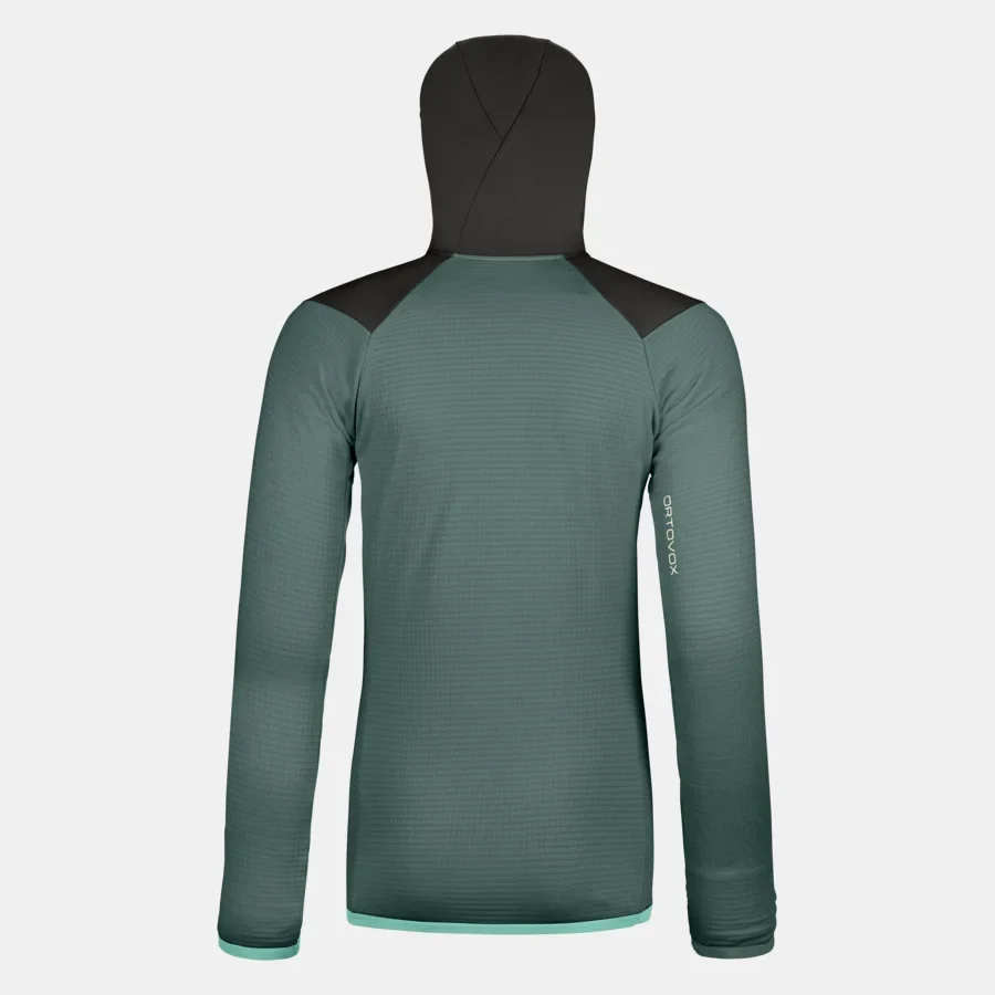 Fleece Grid Hoody W