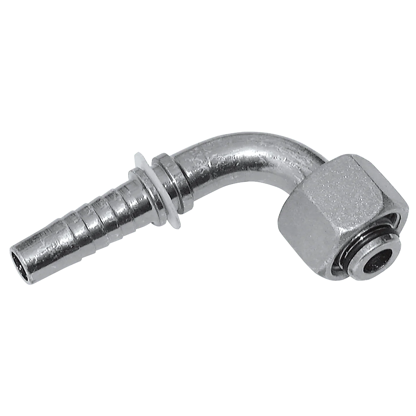 FT Pro - HMFL0490-M16CF M16 X 1.5 Metric Female Light Duty 90�� Swept Elbow