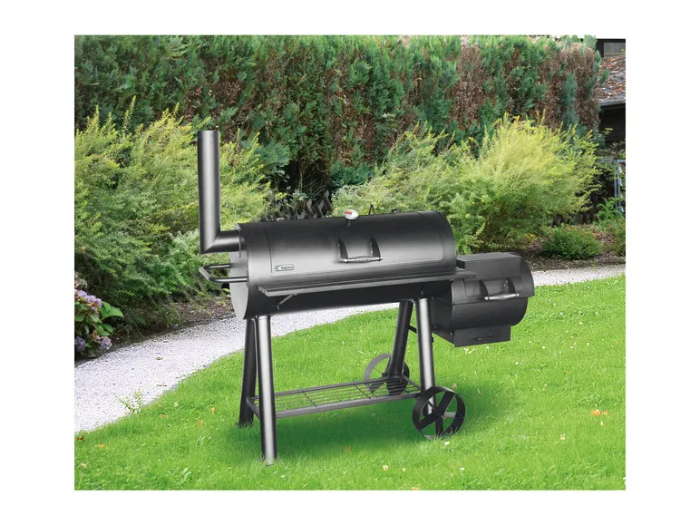 Smoker »Milwaukee«, mit 2 emaillierten Grillrosten
