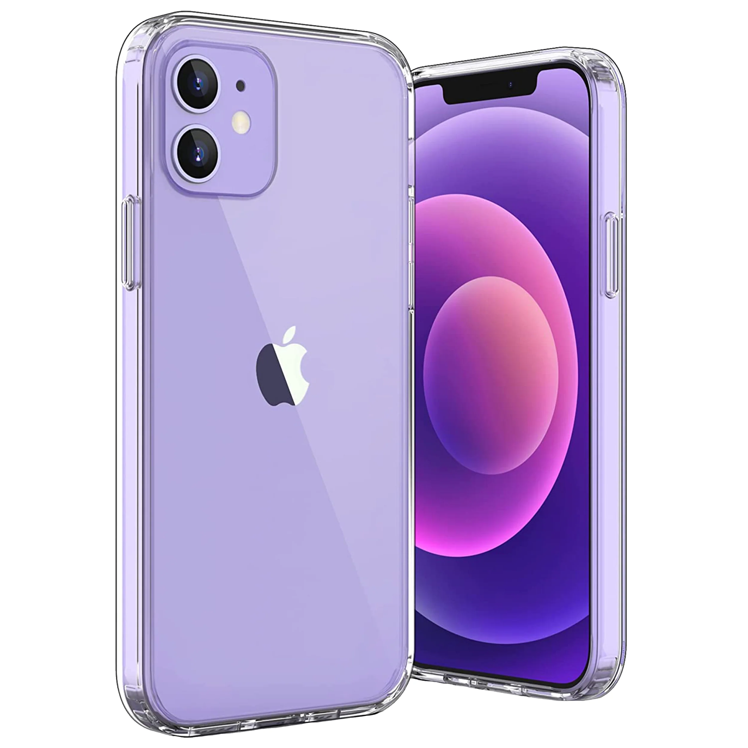 Transparente H��lle f��r iPhone mit Displayschutz